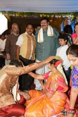Celebs at Director K Vasu Daughter Marriage